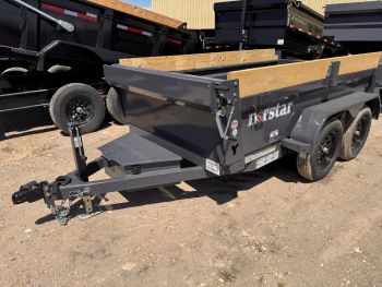 Iron Bull 2026 DCB 5'x10' Cylinder Dumper Trailer | Tandem Axle 7K, 20