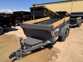 Iron Bull 2026 DCB 5'x10' Cylinder Dumper Trailer | Tandem Axle 7K, 20