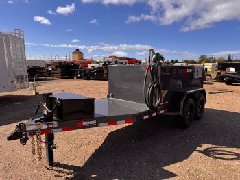 Boss 2026 990 Gal Refueling Trailer | Front and Rear Enclosure, 20 GPM Pump, Charging Kit (Farm Use)