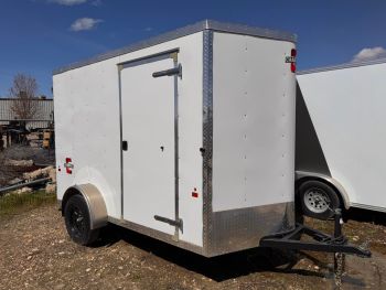 Charmac 2024 Atlas 6'x10' Cargo Trailer | Single Axle 3,500lb, Barn Doors
