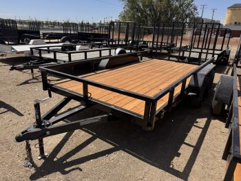 Dutton 2026 6'x14' Utility Trailer | Tandem Axle 7K, LED Lights, Ramp Gate