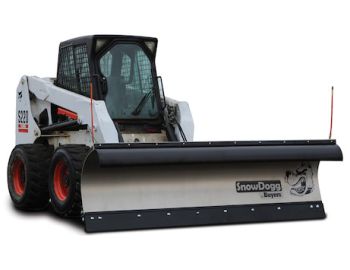 SNOWDOGG SKTE SKID STEER PLOW 9 FT WIDE